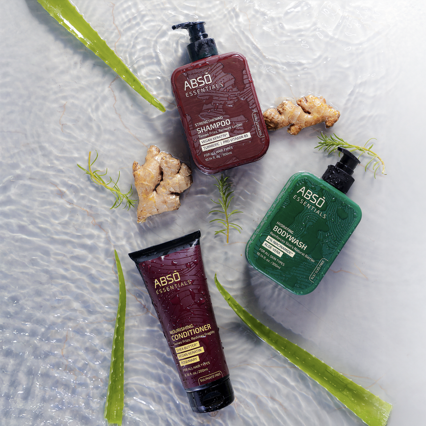 Shower Routine Combo -Trial and Travel size 20 ml