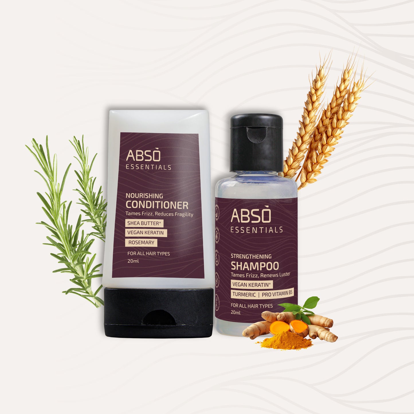 Hair Care Combo -Trial and Travel size 20 ml